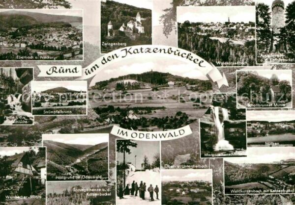 Katzenbuckel Odenwald Eberbach Zwingenbach Wolfsschlucht Strü