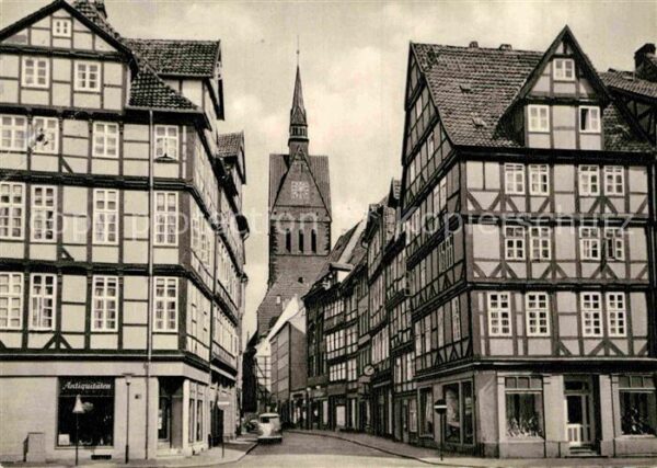 Hannover Krämerstrasse und Marktkirche