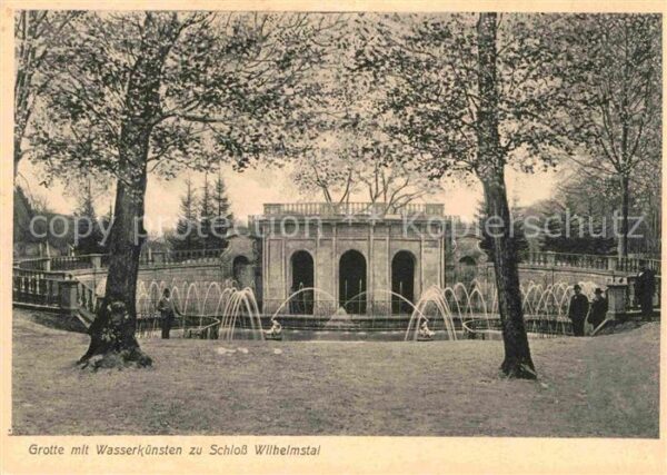 Calden Gasthaus Schloss Wilhelmstal Grotte mit
