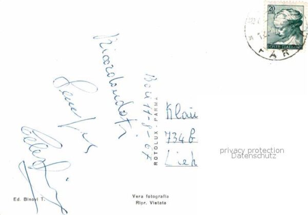 Italien Italia Italy Bore Monte Caramets – Bild 2