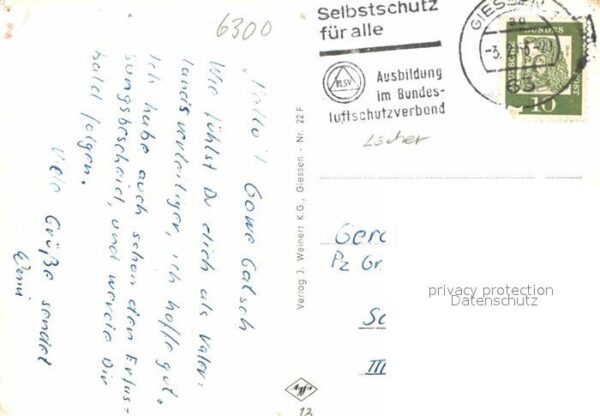 Giessen Lahn Lahn-Regattastrecke Johanneskirche Neue – Bild 2