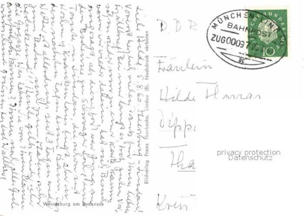 Wasserburg Bodensee Kirchenpartie am See – Bild 2