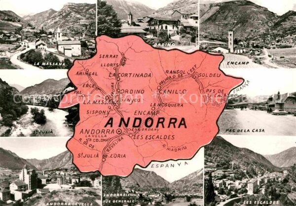 Andorra La Vella La Massana Encamp Les Escaldes