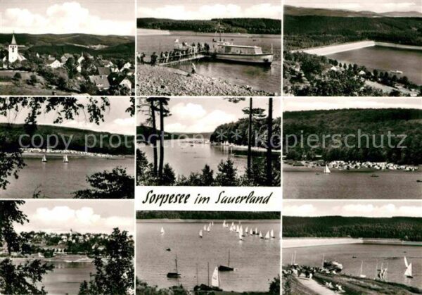Sorpesee Sauerland Seepartien Turm-Cafe