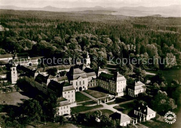 Fulda Fliegeraufnahme Schloß Fasanerie Adolph
