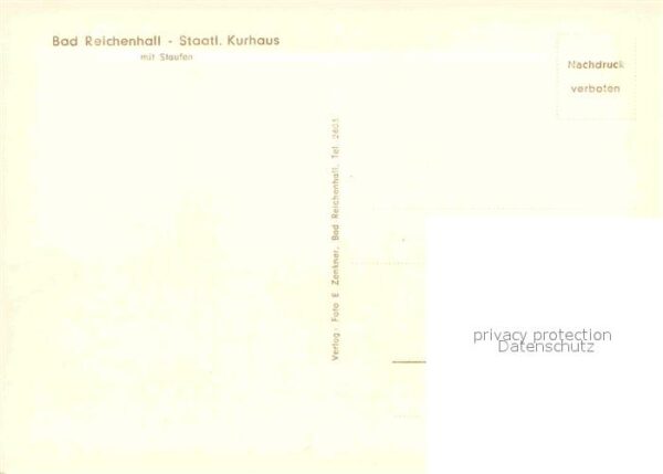 Bad Reichenhall Kurhaus mit Staufen – Bild 2