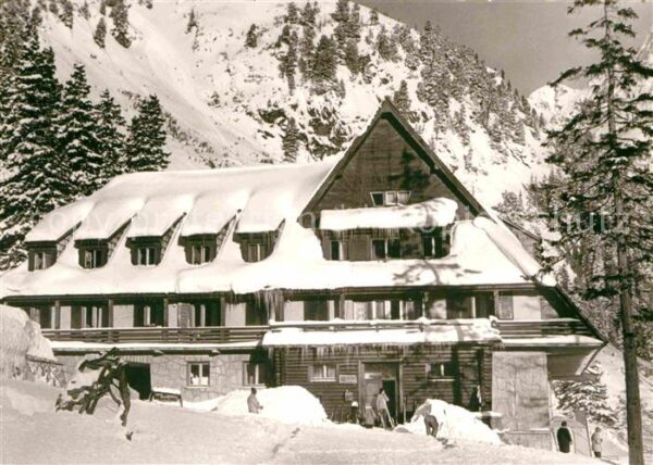 Hohe Tatra Bergbaude Kapitän Moravka