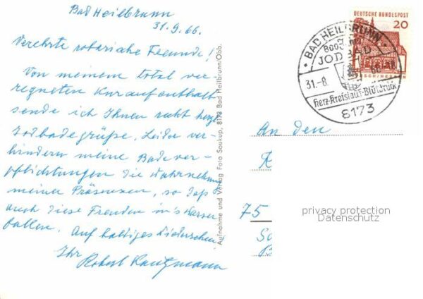 Bad Heilbrunn Wandelhalle – Bild 2