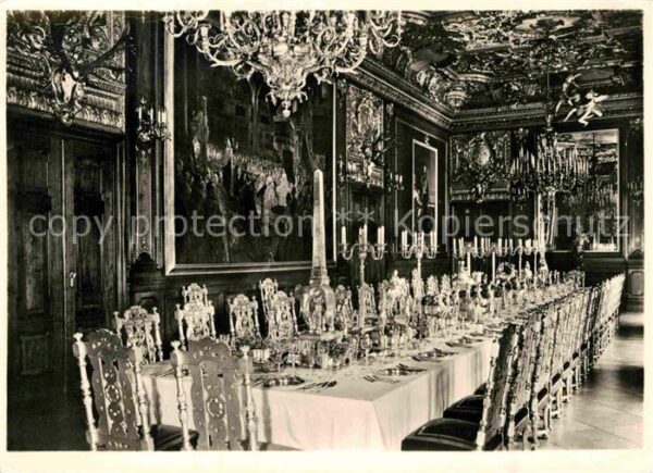 Berlin Schloß Städtesilber Esszimmer