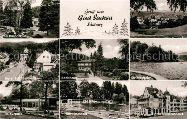 Bad Sachsa Harz Badehaus Schmelzteich Hotel-Schützenhau