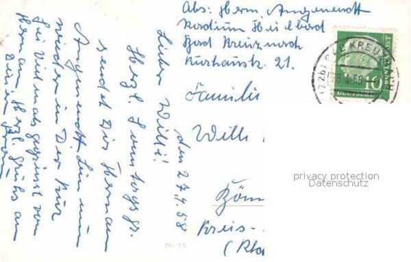 Bad Kreuznach Kurhaus Bäderhaus Brückenhäuser Nahebrü – Bild 2