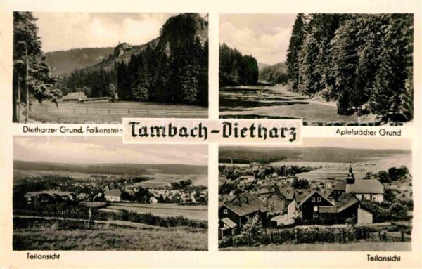 Tambach-Dietharz Dietharzer -rund Falkenstein Apfelstädt