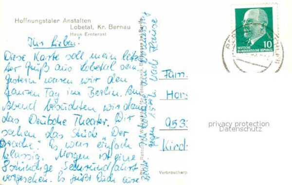 Lobetal Hoffnungstaler Anstalten Haus Ernterast – Bild 2