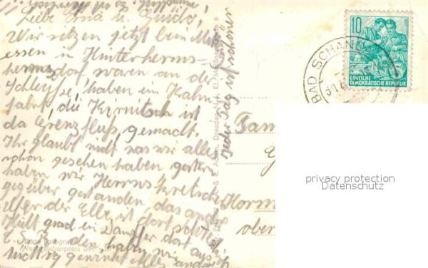 Bad Schandau Fels Pfattenstein FDGB-Heim Terrassenho – Bild 2