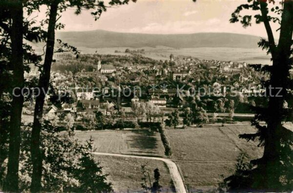 Bad Salzungen Blick von Waldschänke