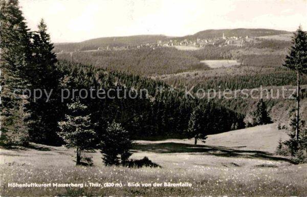 Masserberg Blick von der Bärenfalle