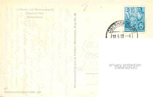 Oberhof Thueringen Pfanntalsteich – Bild 2