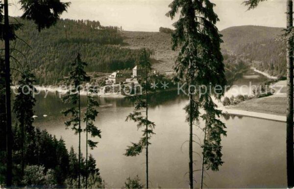 Saaletalsperre Stausee Linkenmühle