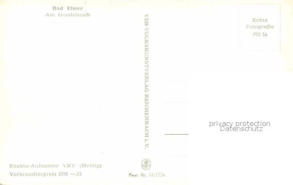 Bad Elster am Gondelteich – Bild 2