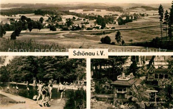 Schoenau Falkenstein Freibad Zwergengarten