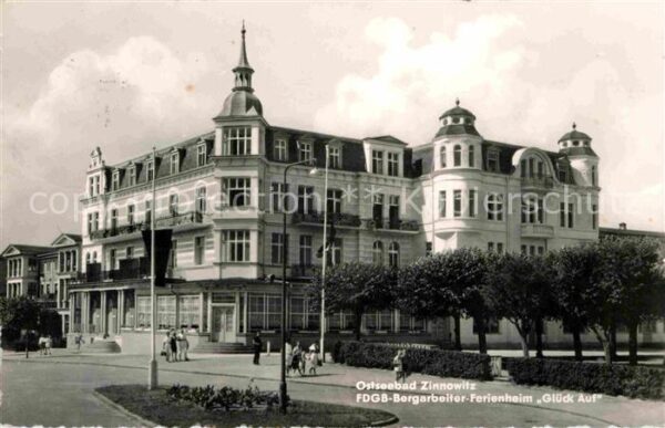Zinnowitz Ostseebad Bergarbeiter-Ferienheim Glück auf