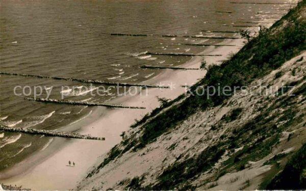 Koserow Ostseebad Usedom Blick vom Streckelberg auf die See