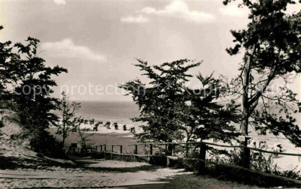 Ueckeritz Usedom Weg zum Strand