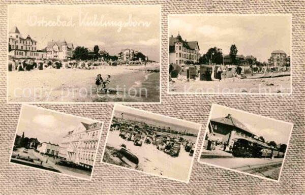 Kuehlungsborn Ostseebad Strandleben