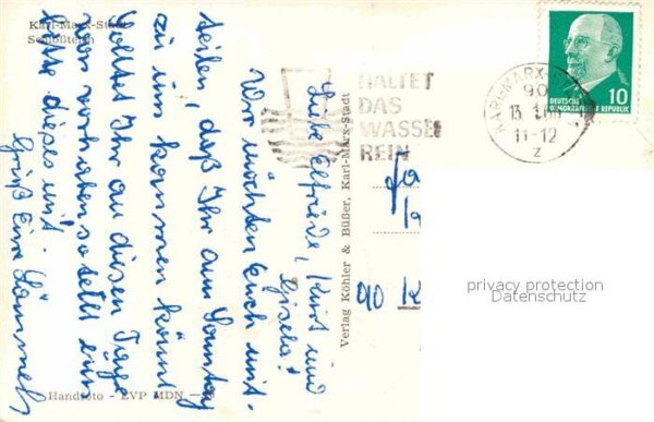 Karl-Marx-Stadt Schloßteich – Bild 2