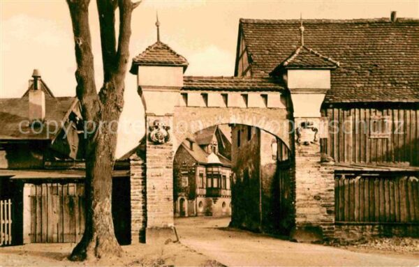Olbernhau Erzgebirge Grünthal Torbogen