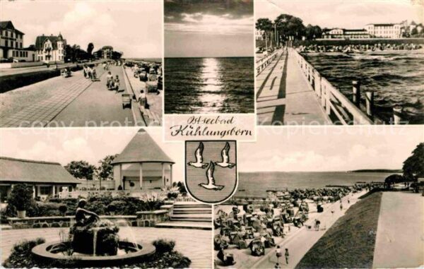 Kuehlungsborn Ostseebad Strand Konzertplatz Seebrücke