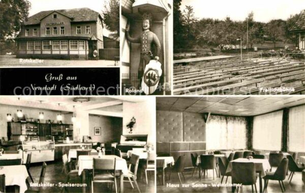 Neustadt Harz Ratskeller Freilichtbühne Haus-zur-Sonn