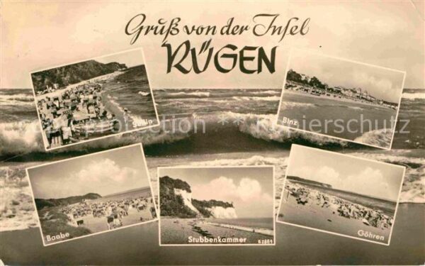 Insel Ruegen Binz Göhren Stubbenkammer Baabe Sellin