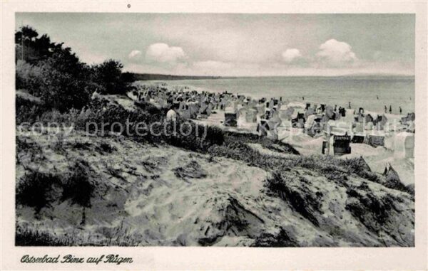 Binz Ruegen Strand und Dünen