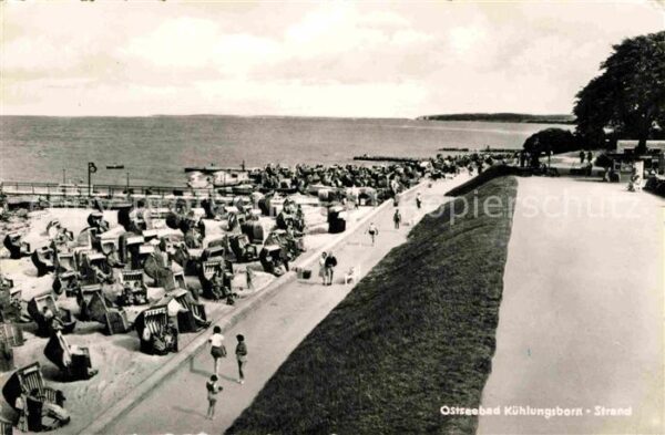 Kuehlungsborn Ostseebad Strand und Promenade