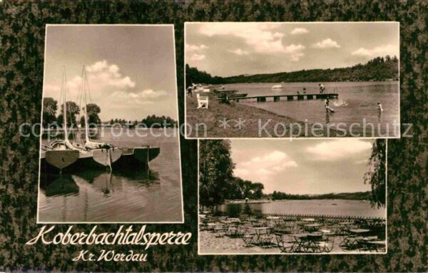 Koberbachtalsperre Restaurant Terrasse Badestelle