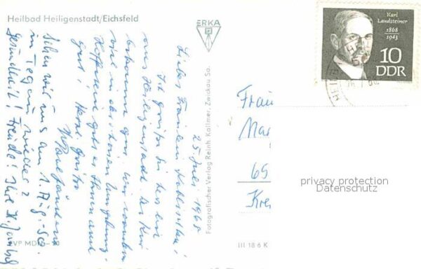 Heiligenstadt Eichsfeld Fliegeraufnahme – Bild 2