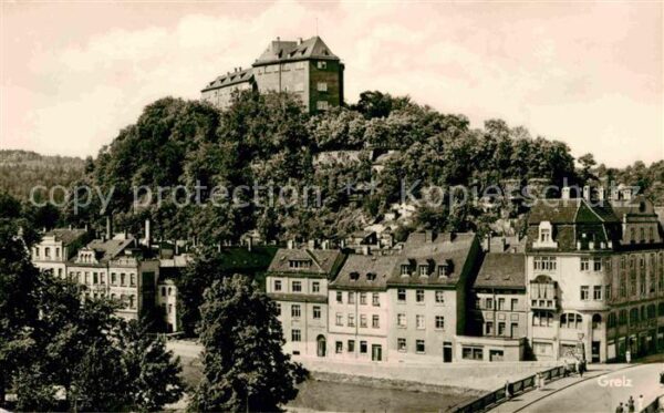 Greiz Thueringen Brückenpartie
