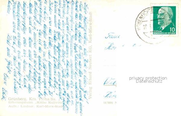 Gruenberg Crimmitschau Erholungsheim Käthe Kollwitz – Bild 2