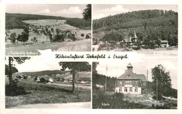 Rehefeld-Zaunhaus Ferienheim Aufbau Kurheim Schule