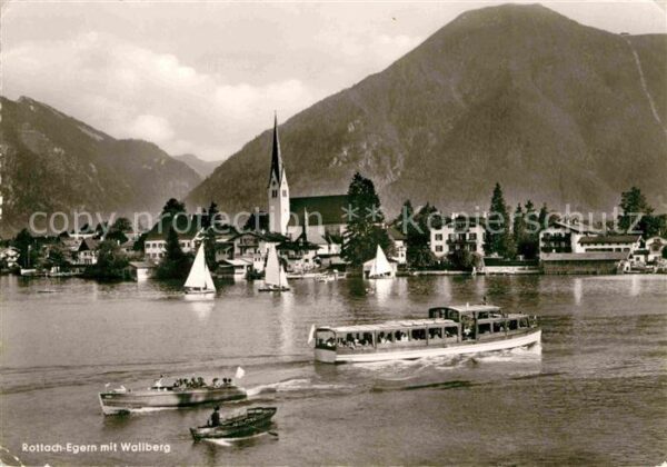 Rottach-Egern Seepartie mit Wallberg