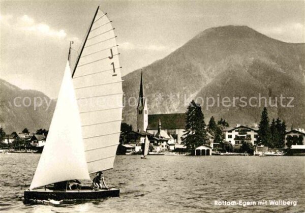 Rottach-Egern Seepartie mit Wallberg