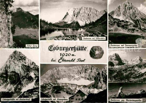 Coburgerhuette bei Ehrwald Tirol Hoher Gang Seebensee