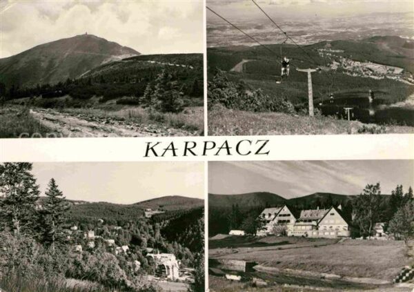 Karpacz Sessellift Wohnhäuser
