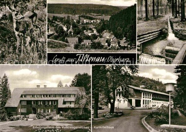 Altenau Harz Kurmittelhaus Erholungsheim des Volkswa