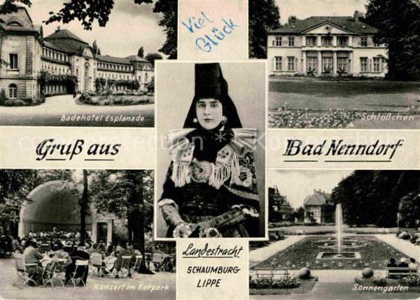 Bad Nenndorf Badehotel Eslplanade Kurpark Konzert So