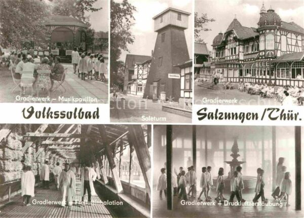 Bad Salzungen Gradierwerk Soleturm