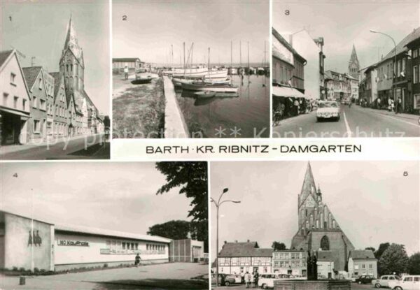Barth Dammstraße Segel-Hafen Thälmannstrasse