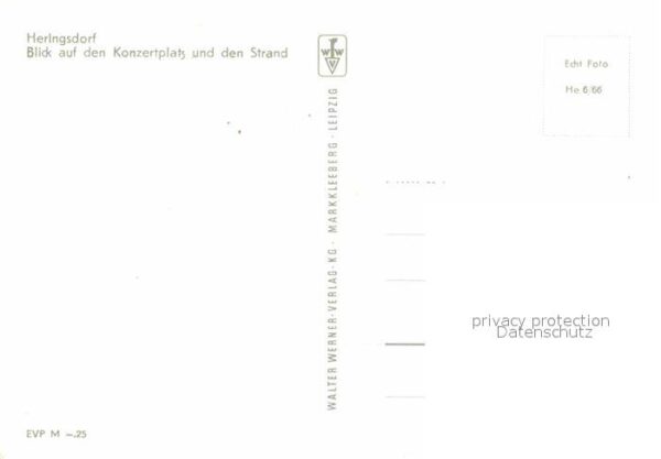 Heringsdorf Ostseebad Usedom Konzertplatz und Strand – Bild 2