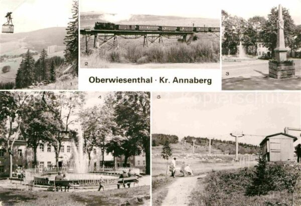 Oberwiesenthal Erzgebirge Schmalspurbahn Keilberg Postmeilensäule